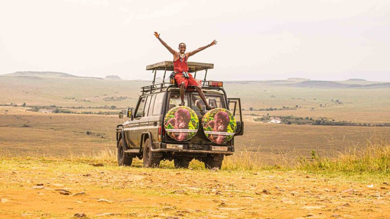 Game drives in the Masai Mara National Reserve