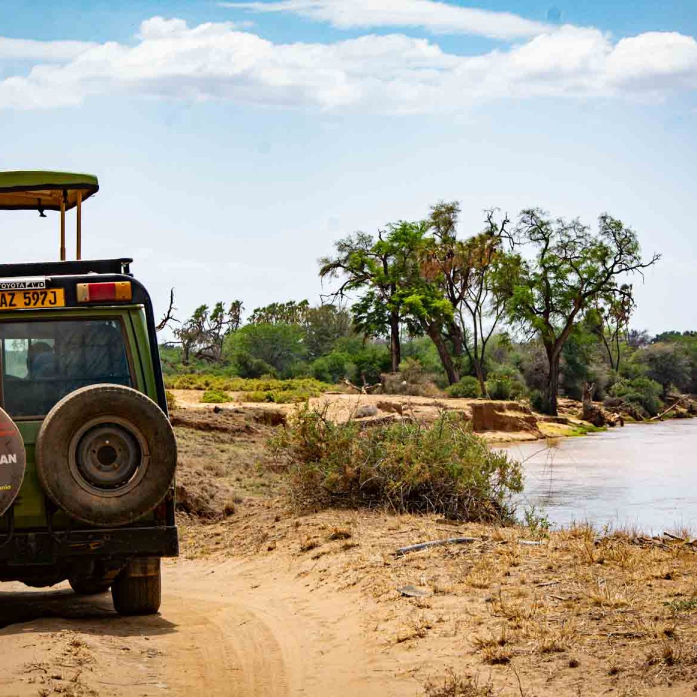 game drive samburu